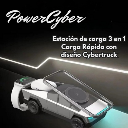 Cargador Inhalambrico 3 en 1